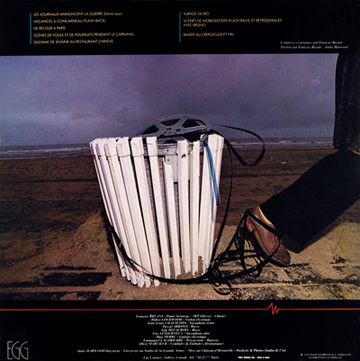 Sons Optiques, verso album de Francois Breant - 1978 -